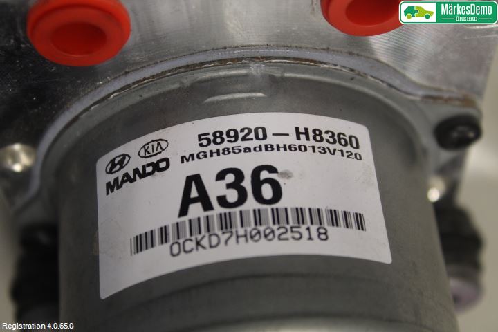 Kia STONIC 18->> Abs Hydraulikkaggregat