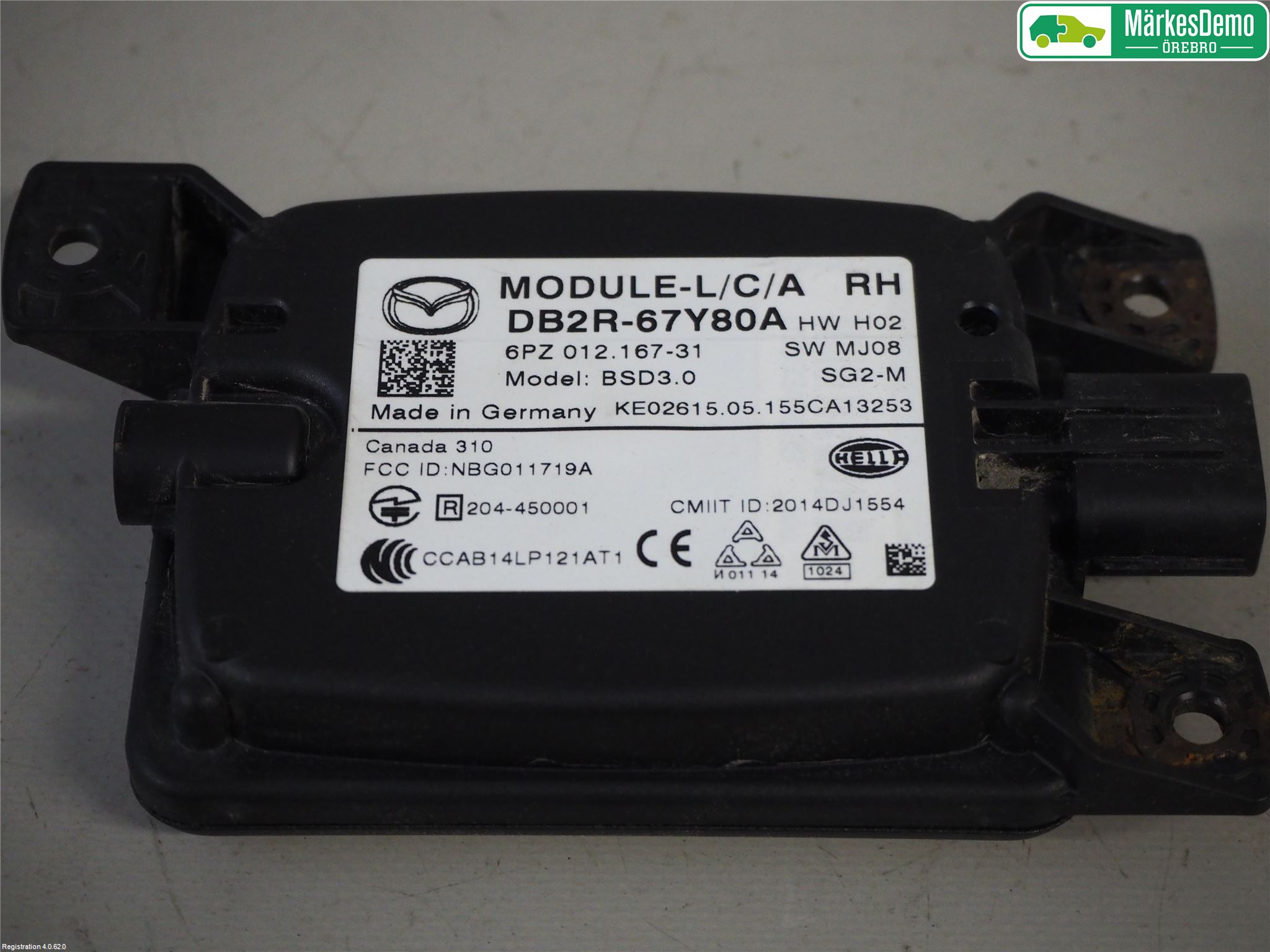 Mazda CX-3 Sensor Fartsbegrensning