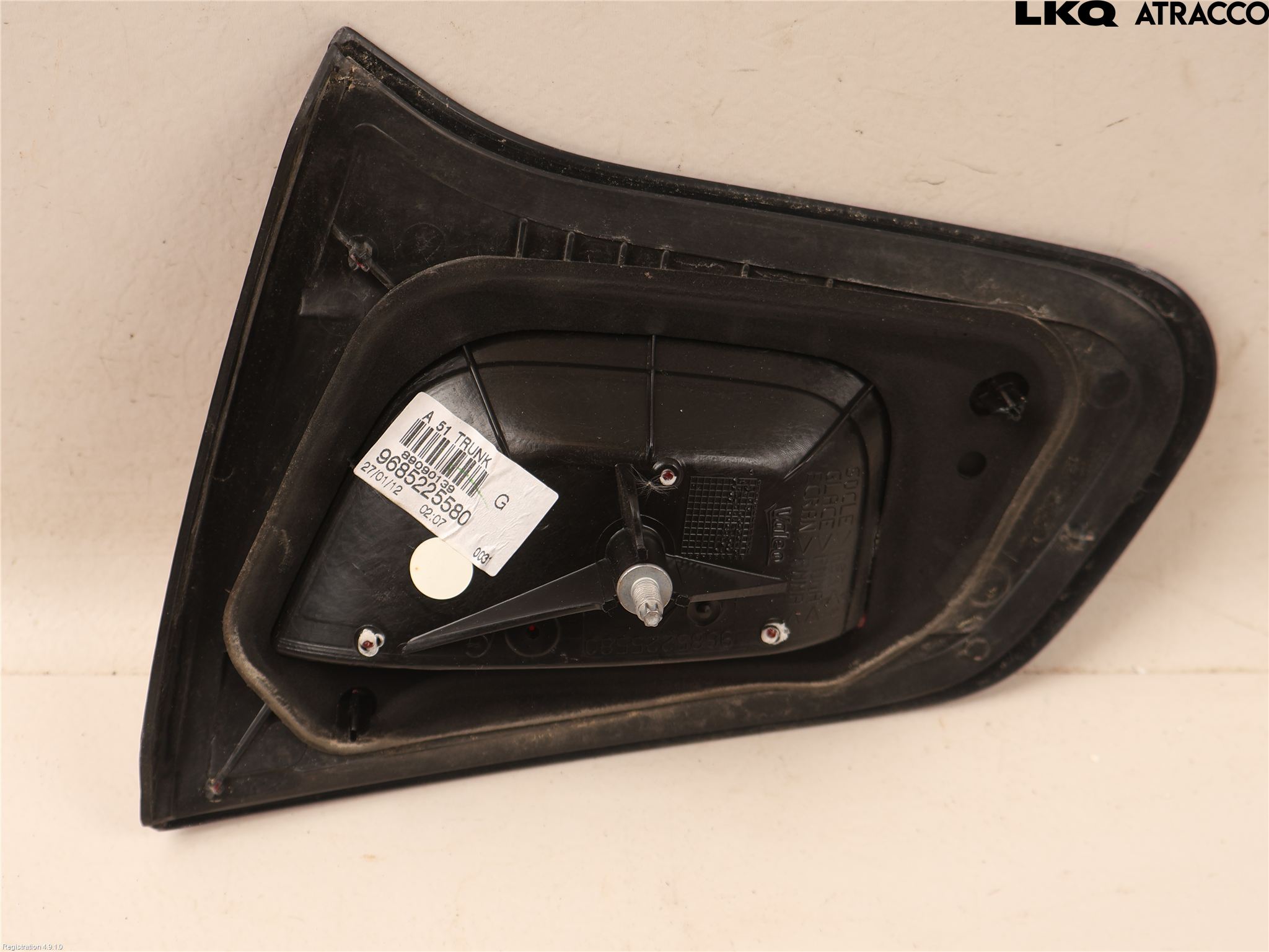 Citroen C3 10-17 Baklykt Venstre  På Luke(Indre