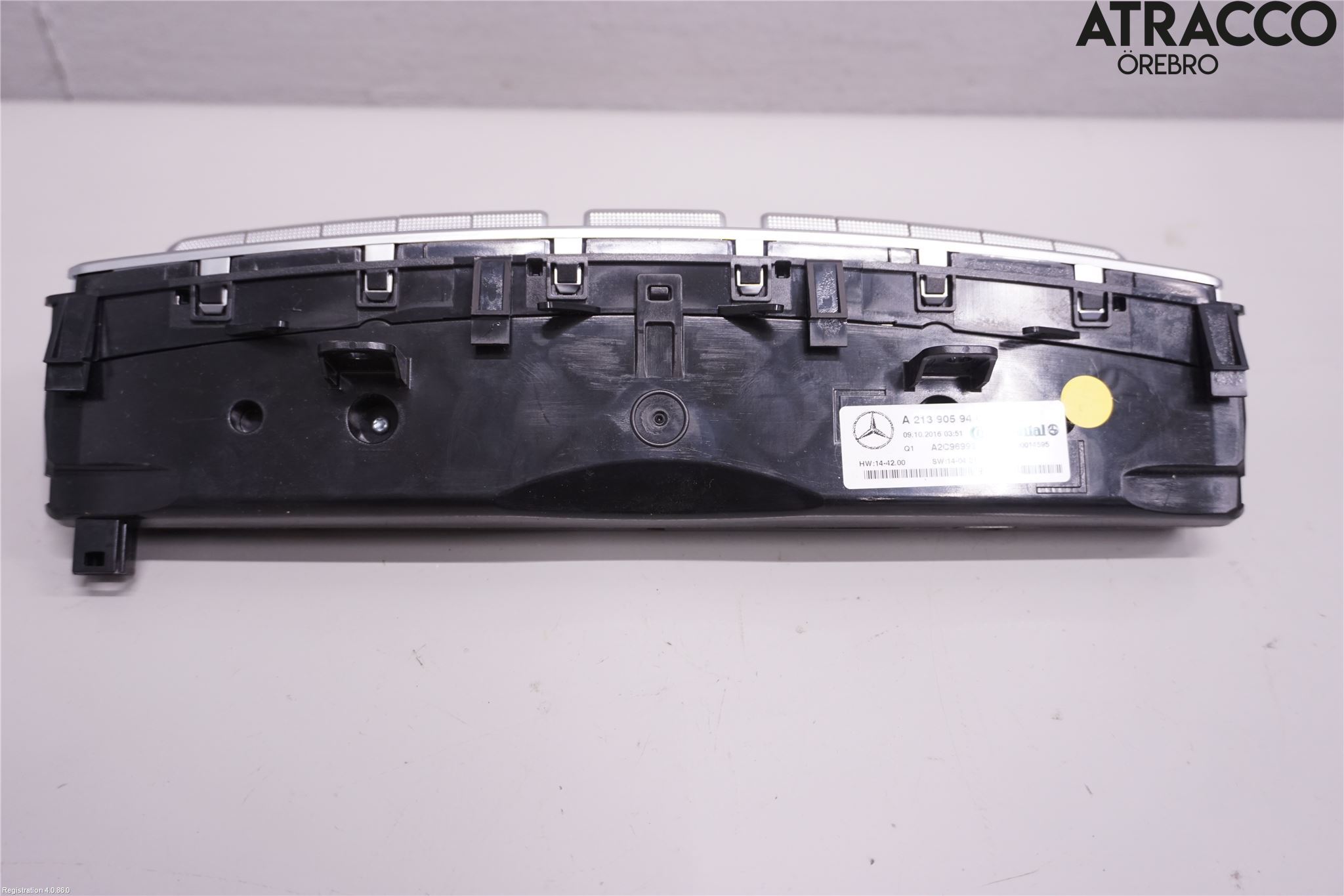 Mercedes-Benz MB E-KLASS (W213) 16-23 Varme Ac Betjening-Display