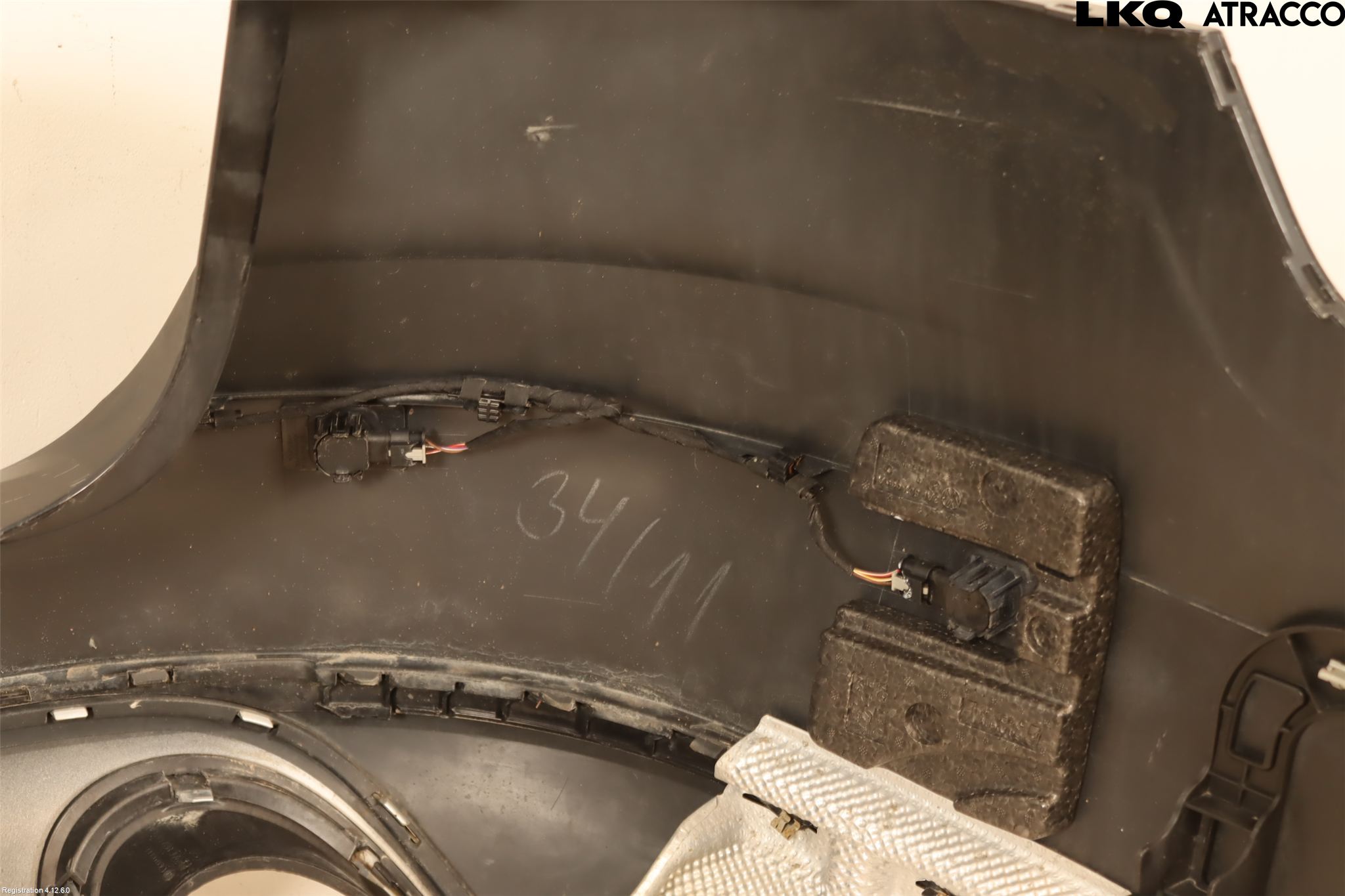 Volkswagen VW PASSAT 11-14 Støtfanger Bak Overtrekk