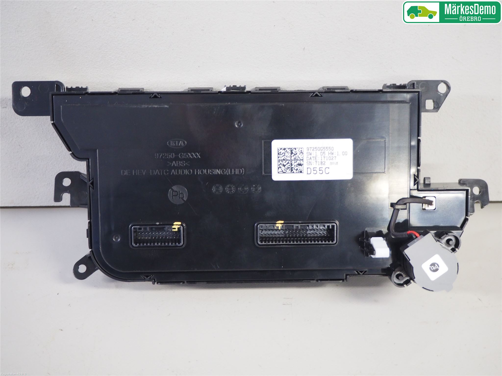 Kia NIRO (DE) 17-22 Varme Ac Betjening-Display