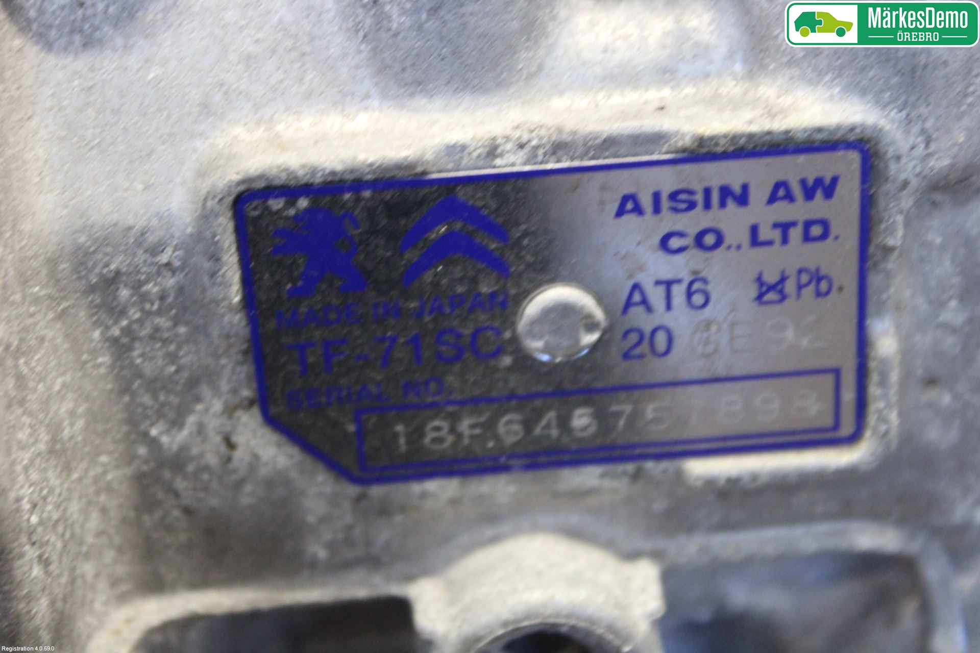 Peugeot 2008 13-20 Gearkasse Automat