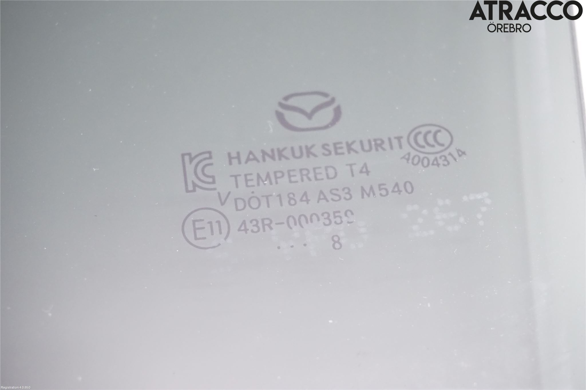 Mazda 3 III 14-19 Dørrute Bak Venstre 4Dørs