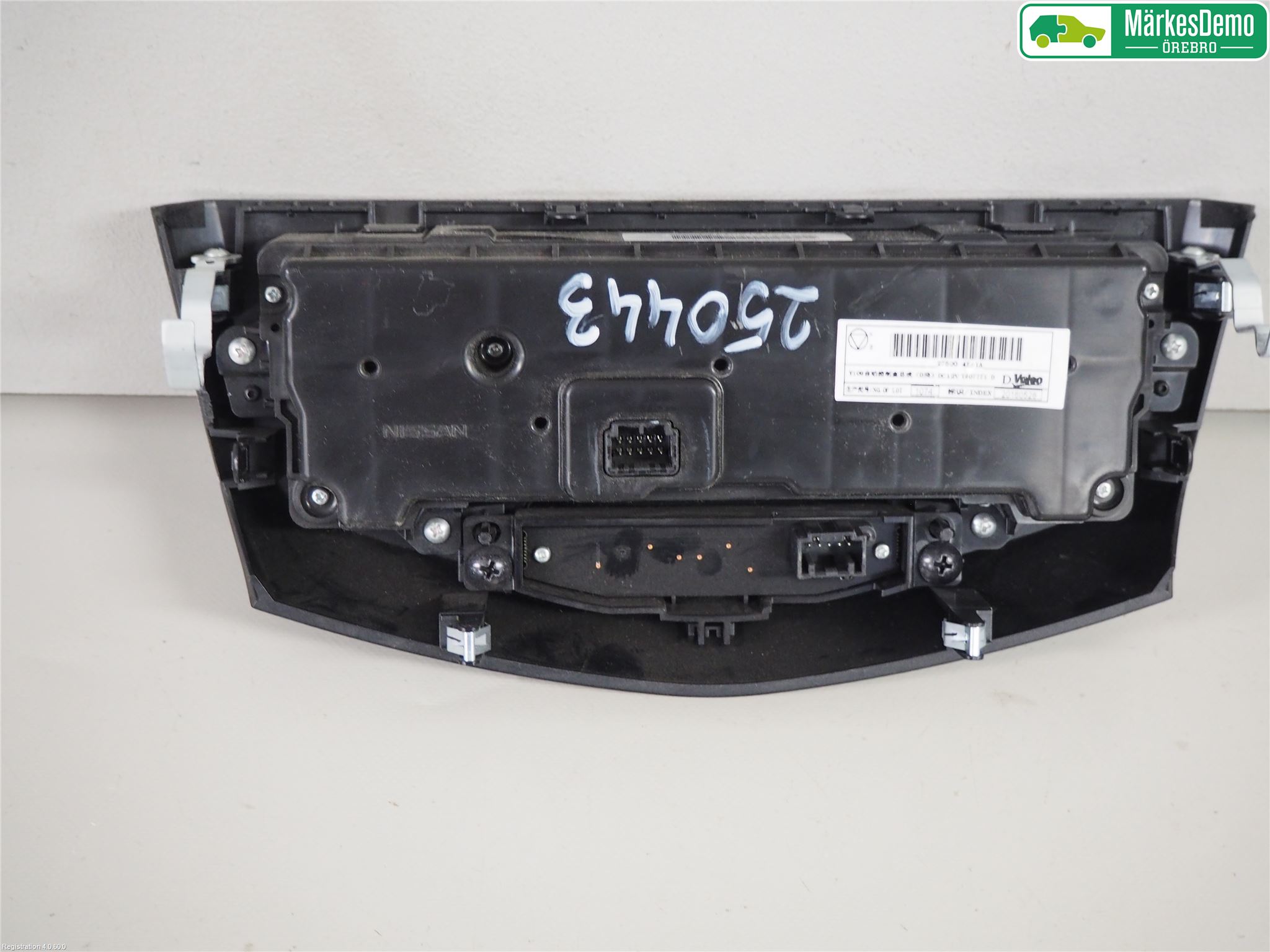 Nissan QASHQAI 14-17 Varme Ac Betjening-Display