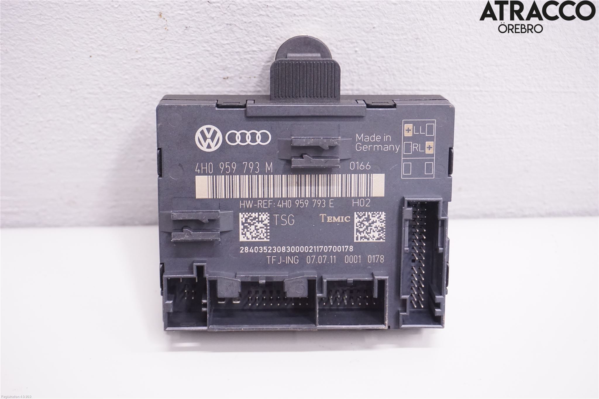 Audi A8/S8 4H 10-17 Styreenhet Dør