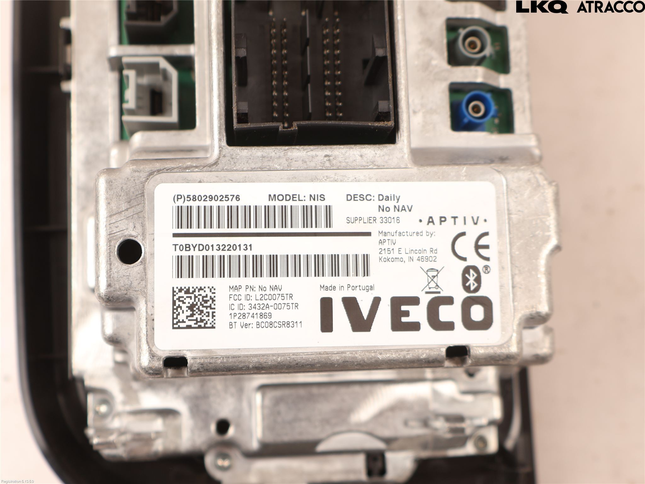 Iveco DAILY 14->> Instr Skjerm Dvd-Gps-Ac-Tlf