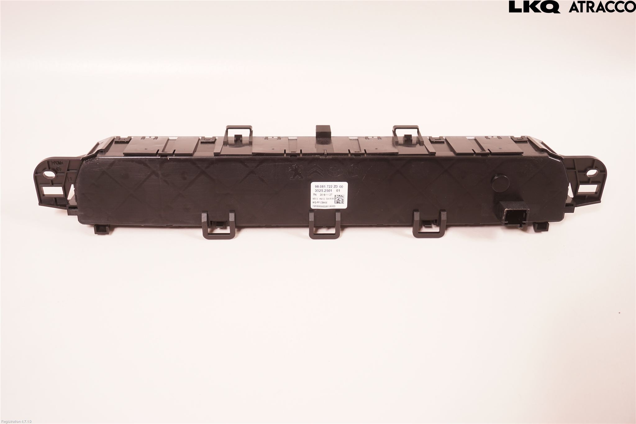 Citroen BERLINGO/E-BERLINGO 19- Varme Ac Betjening-Display