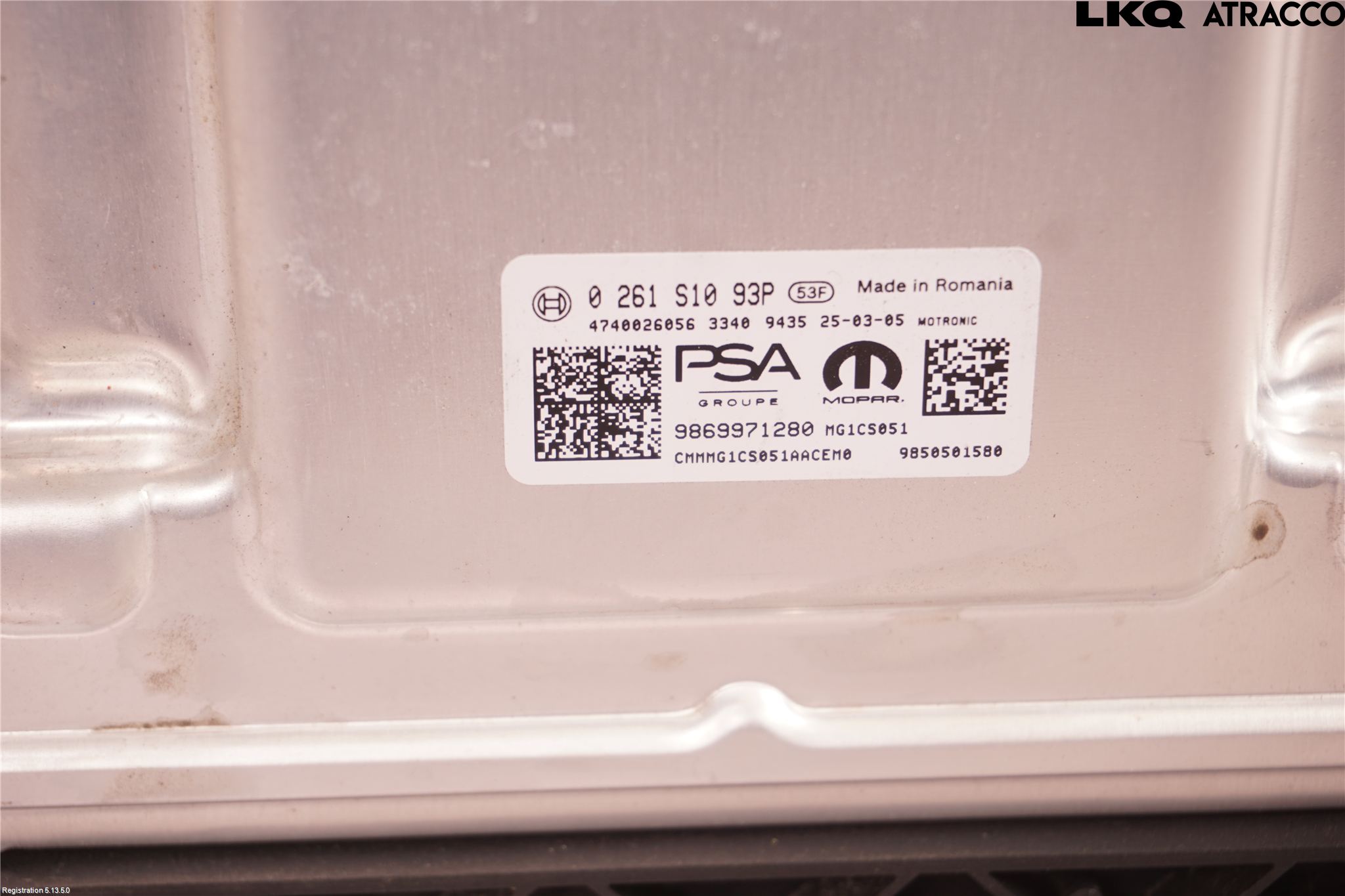 Peugeot 2008/E-2008 20- Styreenhet Innsprøytning