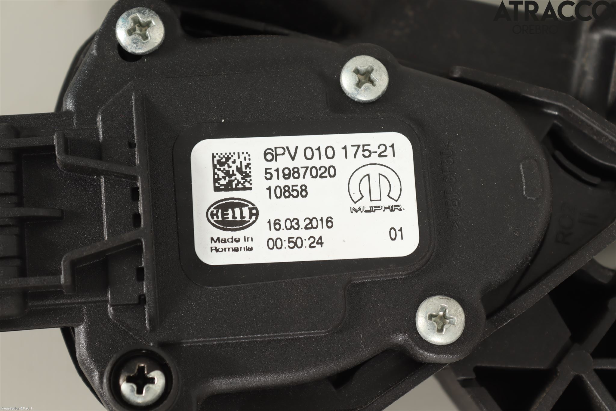 Fiat TIPO/CROSS 16- Gasspedal