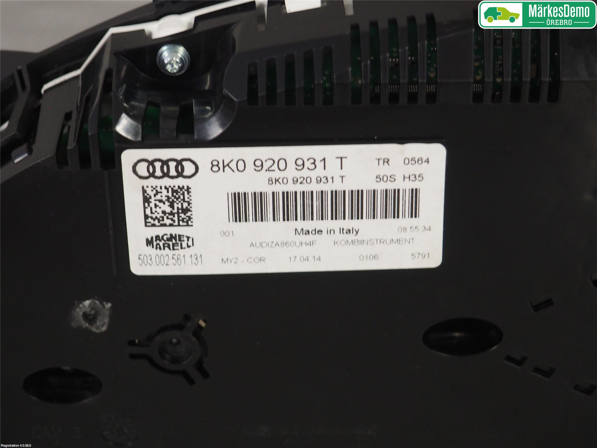 Audi A4 12-15 Instr Kombinert