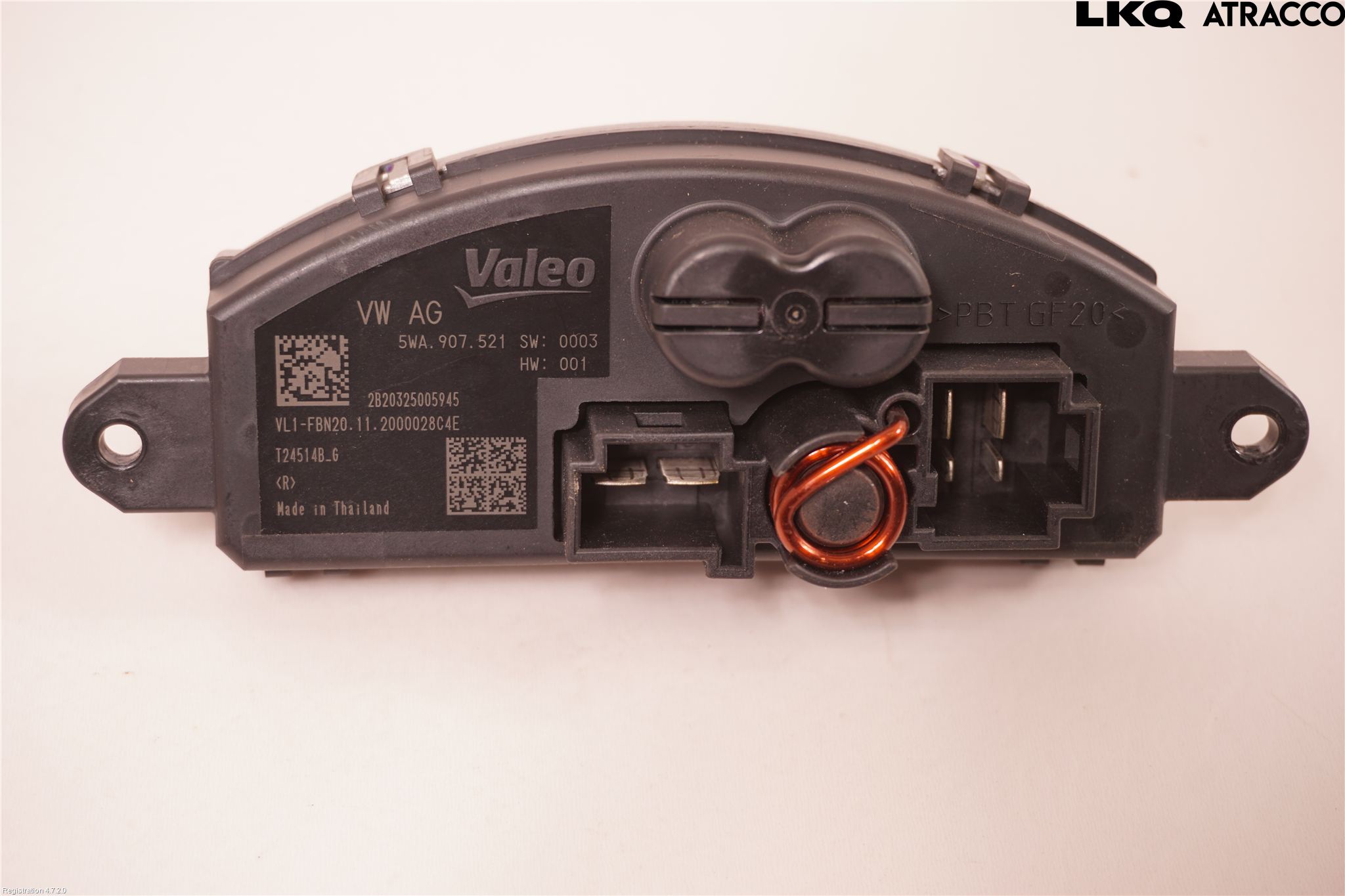 Volkswagen VW CADDY 21- Varmeapparat Viftemotstand
