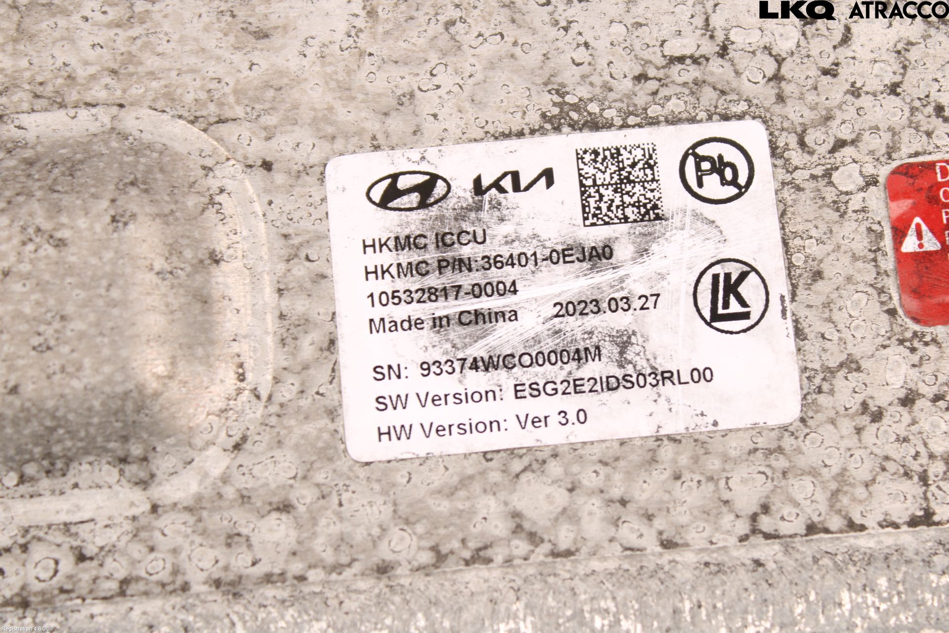 Kia NIRO (SG2) 23- Batterilader Hybrid