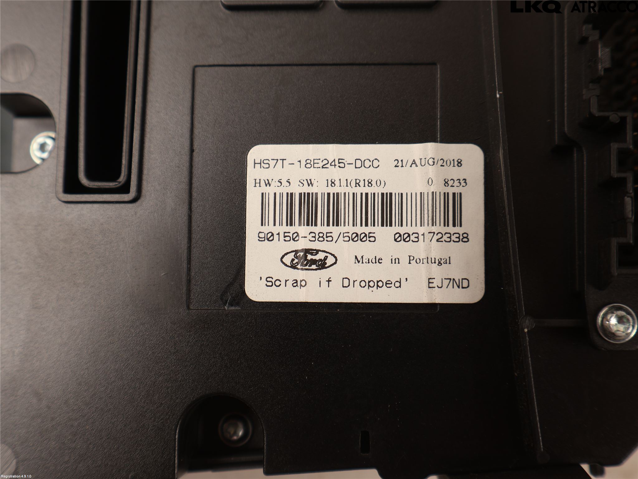 Ford MONDEO 15-22 Varme Ac Betjening-Display