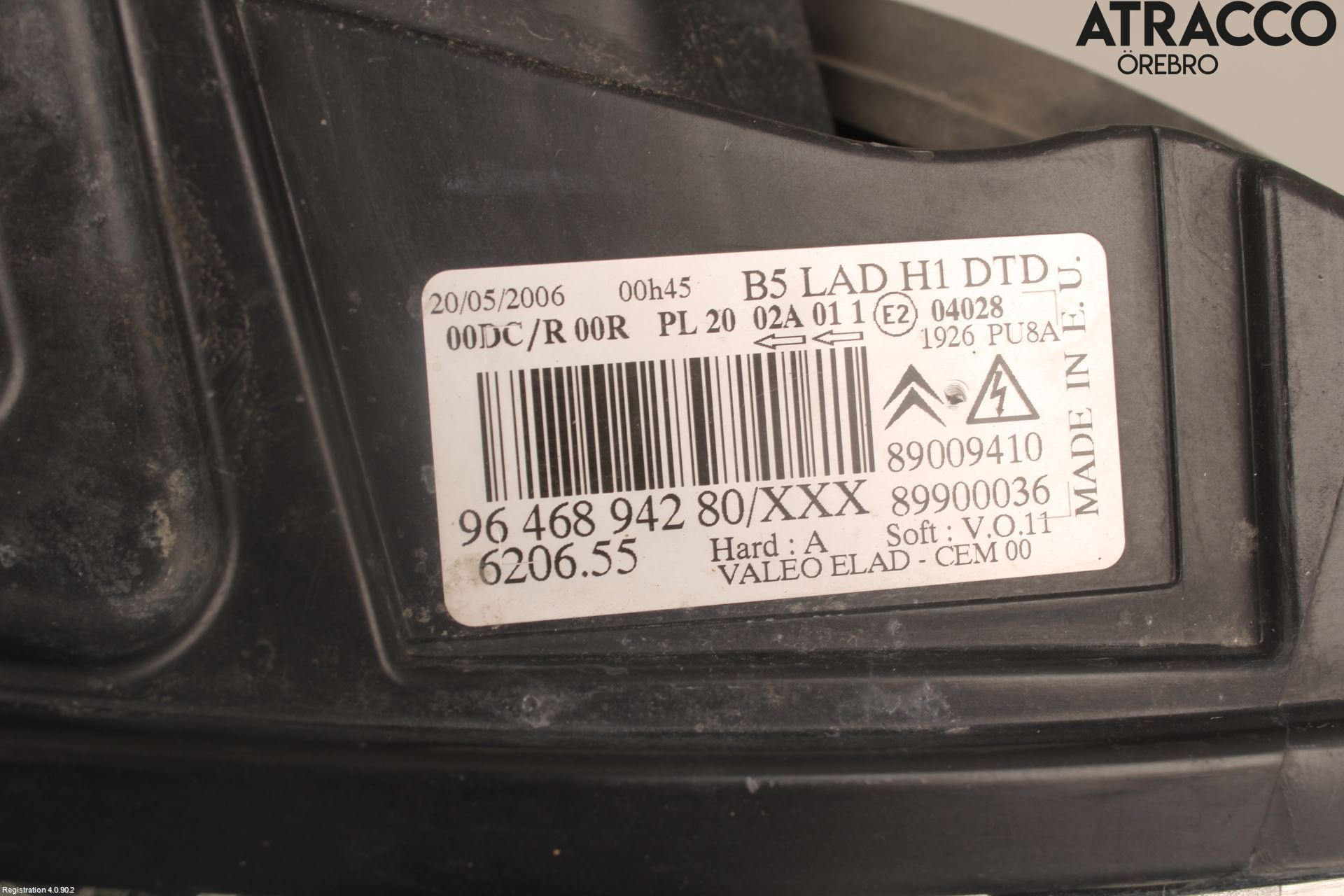 Citroen C4 I   05-10 Frontlykt Høyre