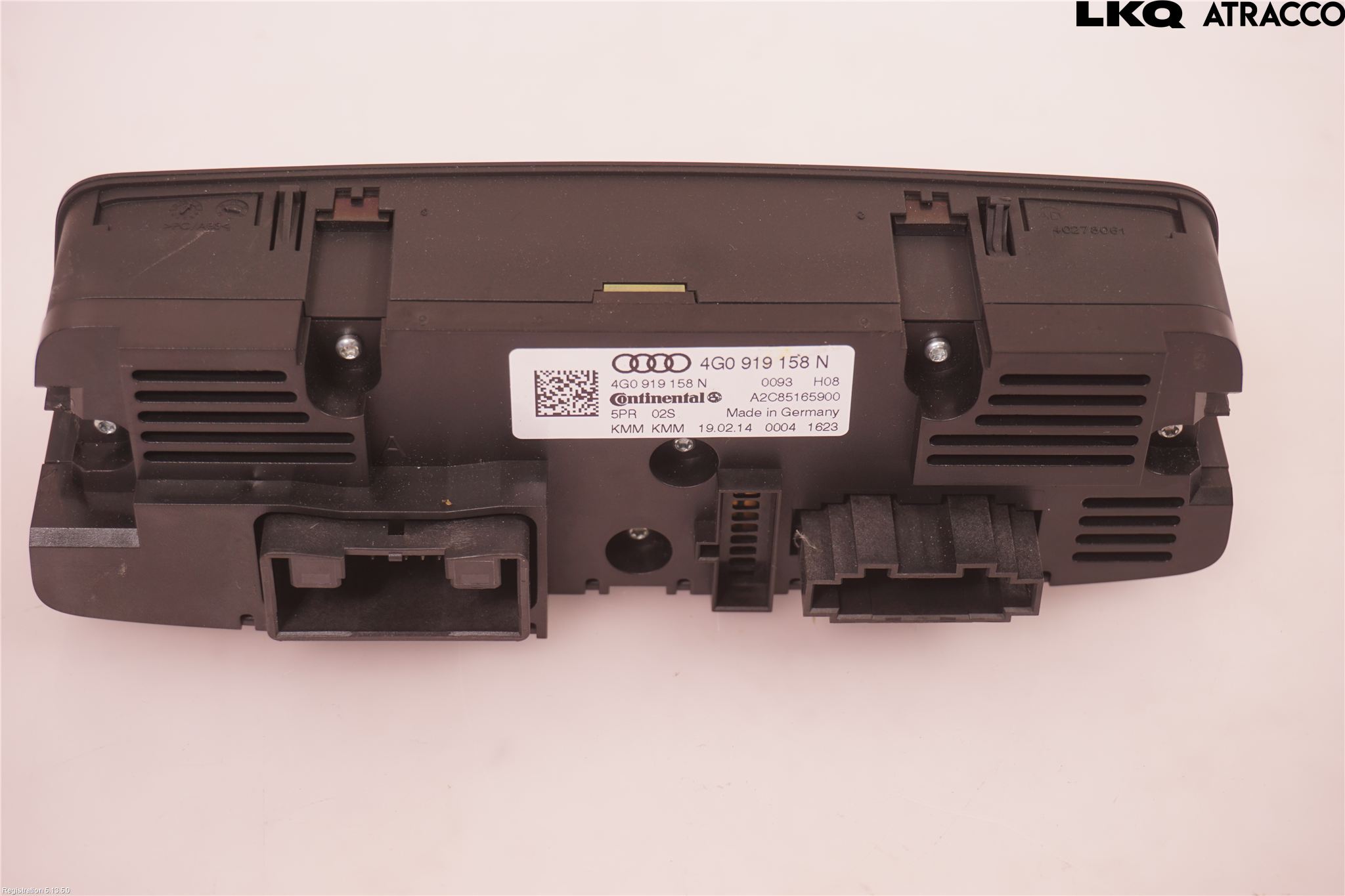Audi A7/S7 4G 11-17 Varme Ac Betjening-Display