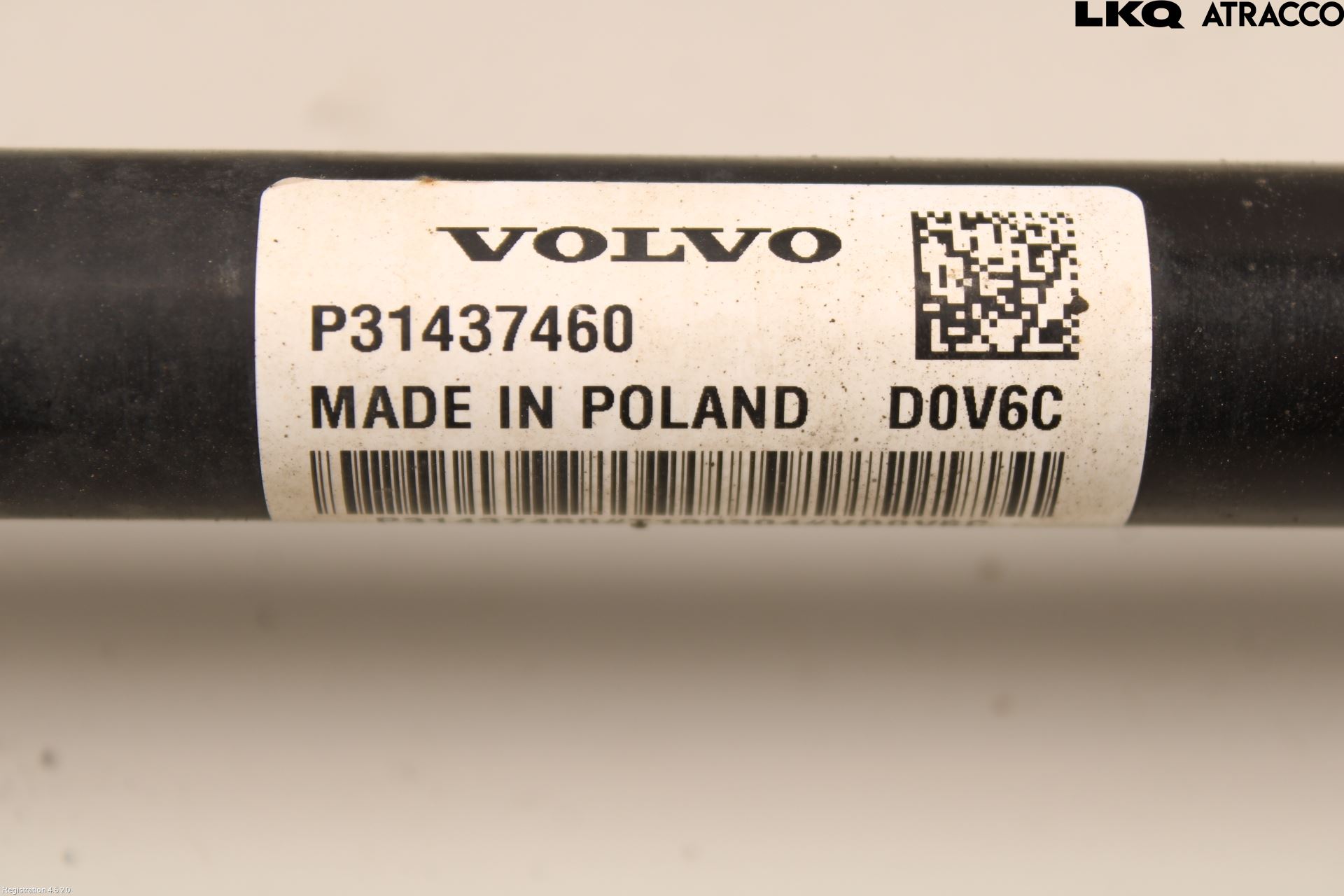 Volvo V60 19- Drivaksel Bak Kompl Høyre