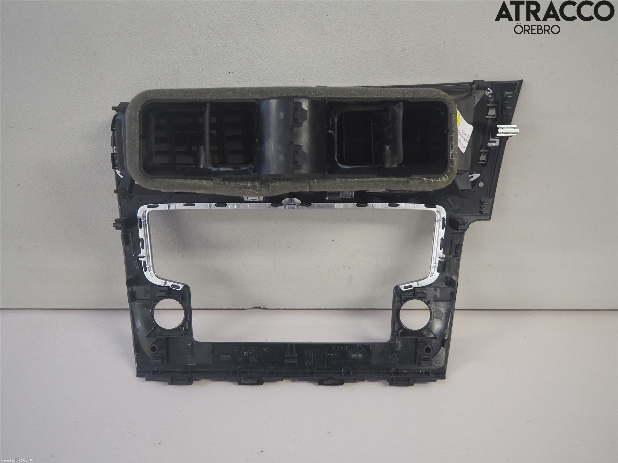 Volkswagen VW GOLF / E-GOLF VII 13-20 Dashbord Kanal - Dyse