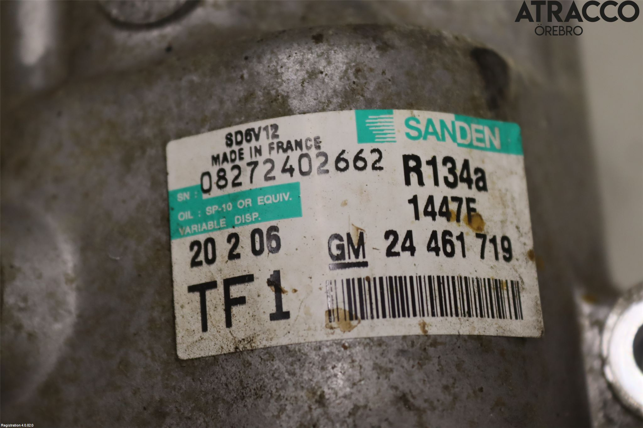 Opel CORSA C    00-06 Varme Ac Kompressor