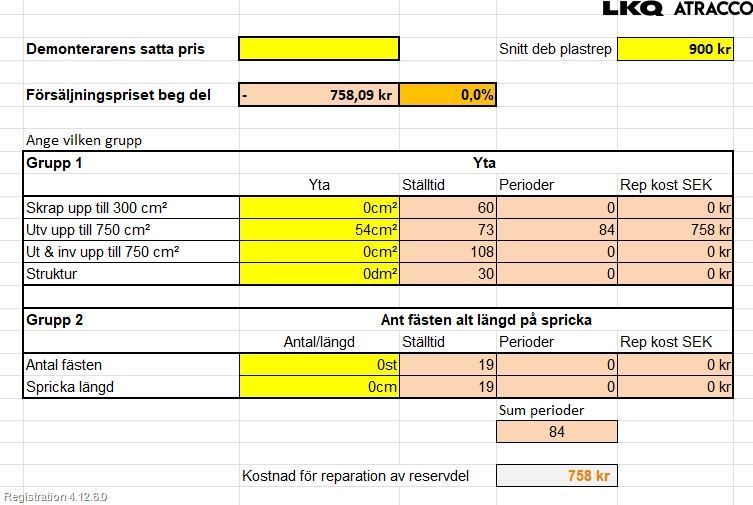 Nissan PULSAR Støtfanger Bak Overtrekk