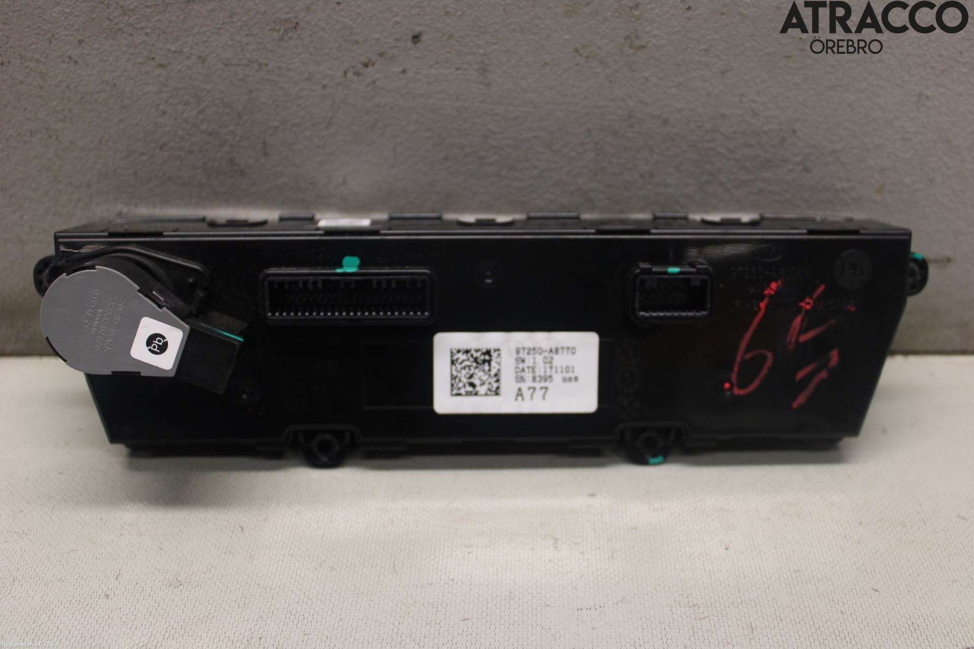 Kia OPTIMA 16-20 Varme Ac Betjening-Display