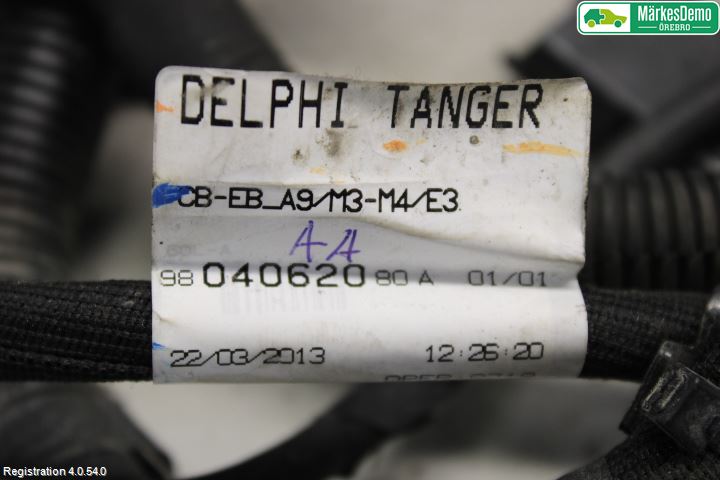 Peugeot 208 12-15 Batterikabel