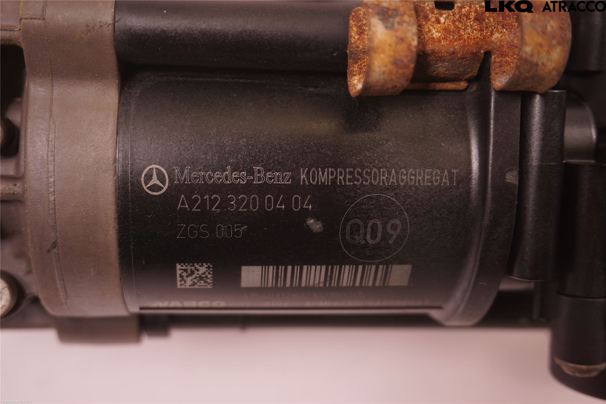 Mercedes-Benz MB E-KLASS (W212) 09-16 Fjæring Kompressor Støtd-Fjæri