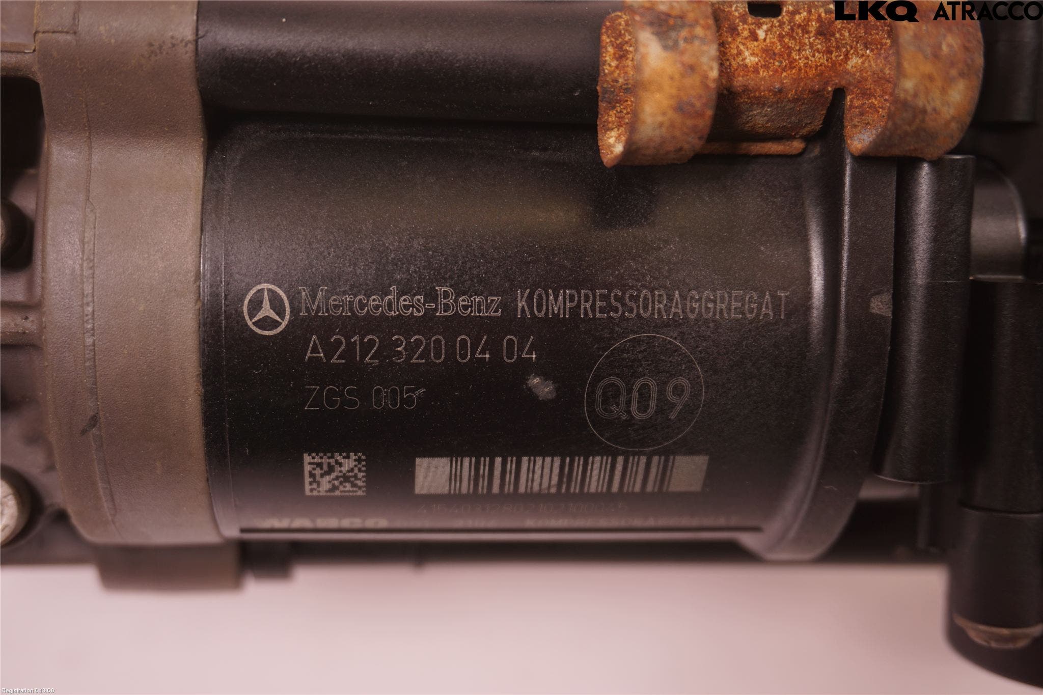 Mercedes-Benz MB E-KLASS (W212) 09-16 Fjæring Kompressor Støtd-Fjæri