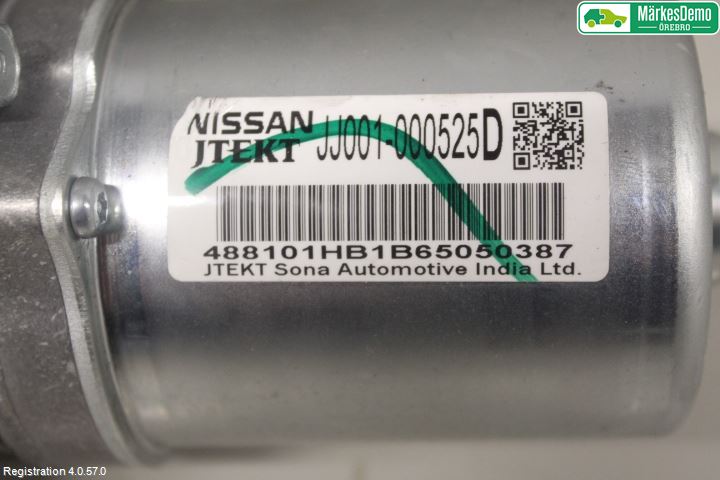 Nissan MICRA 11-16 Rattakselaggregat Innebygd Servo