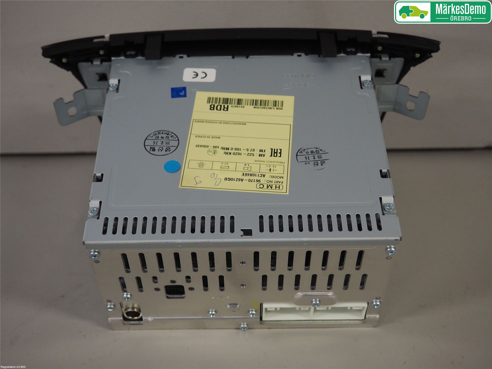 Hyundai i30 GD 13-17 Stereo Radio Med Cd