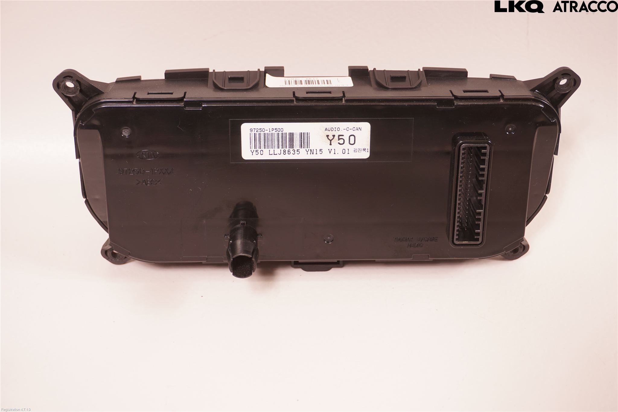 Kia VENGA 10-19 Varme Ac Betjening-Display