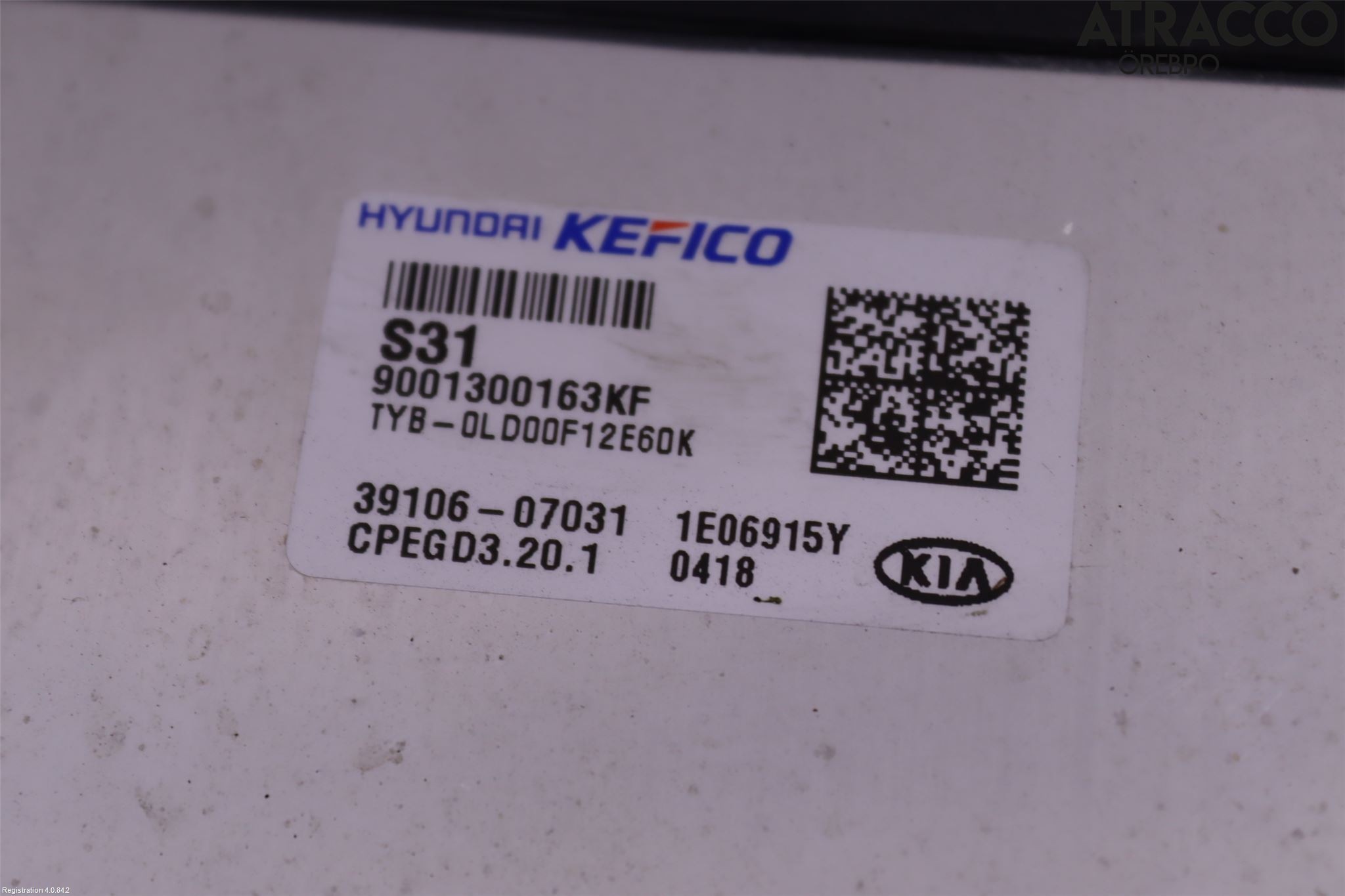 Kia RIO 17- Styreenhet Innsprøytning