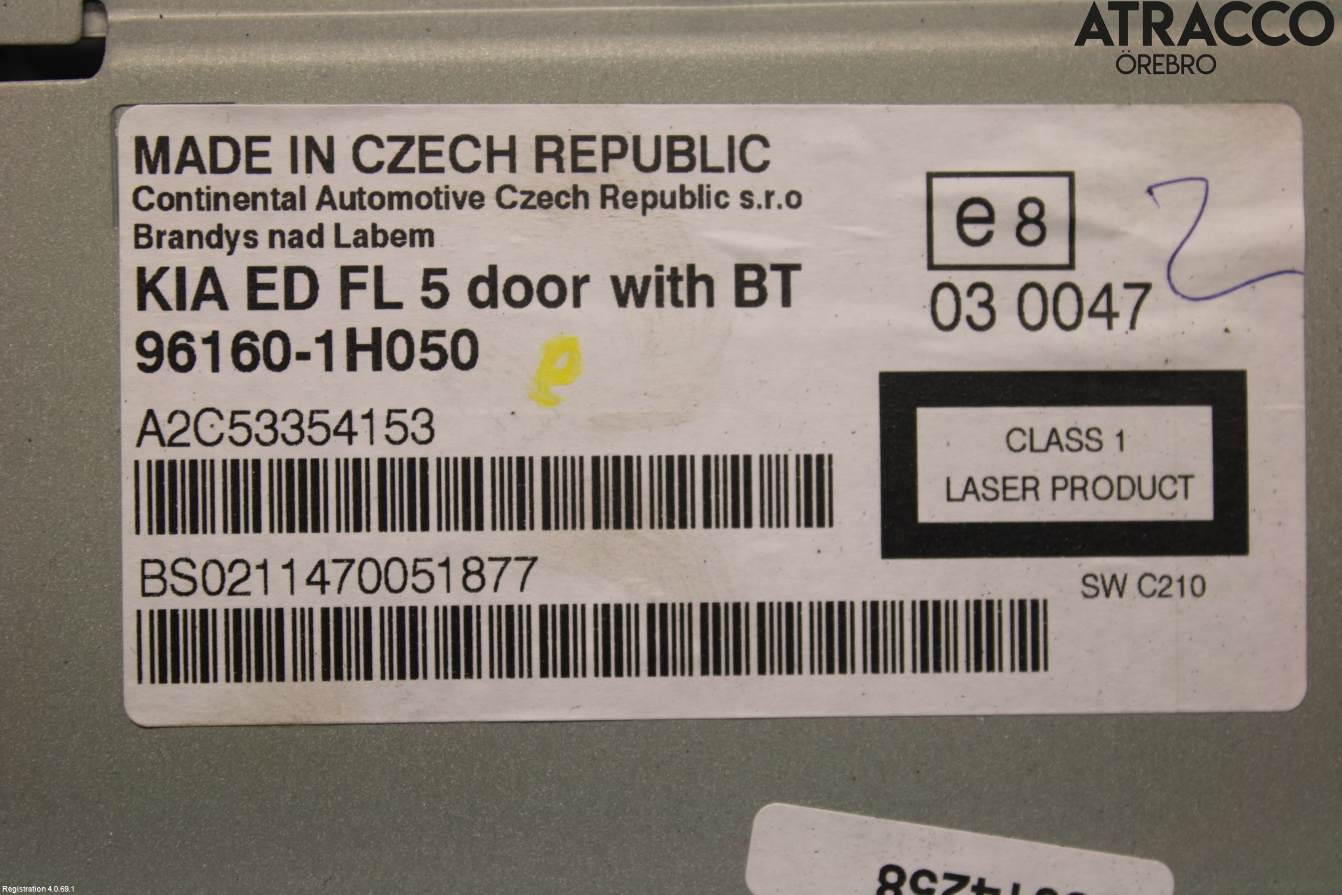 Kia CEED 06-12 Stereo Radio Med Cd