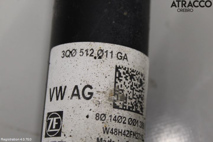 Volkswagen VW PASSAT 15-19 Støtdemper Bak