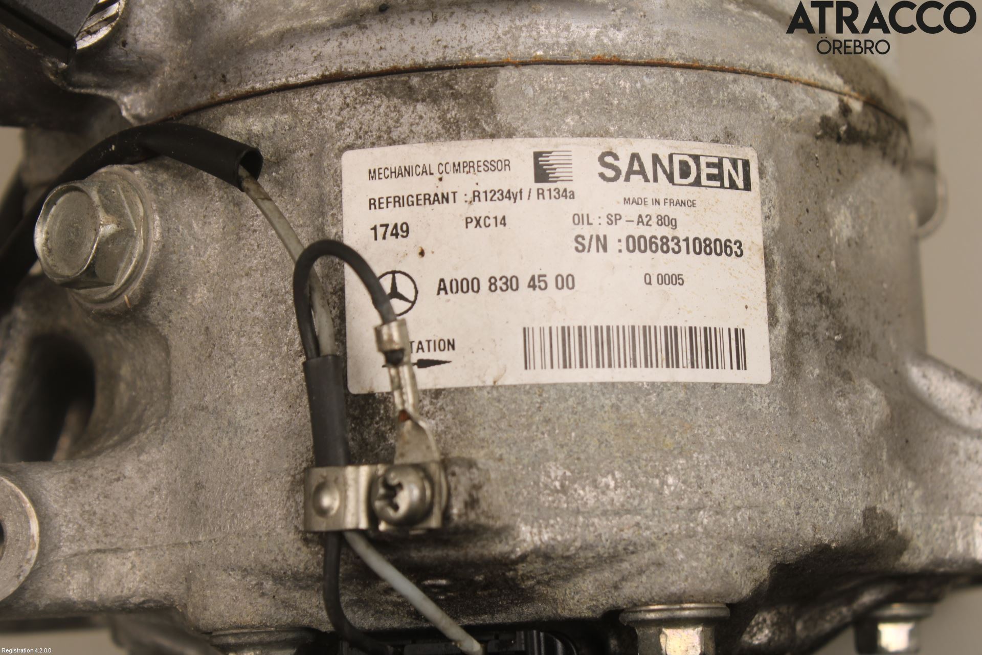 Mercedes-Benz MB C-KLASS (W205) 14-21 Varme Ac Kompressor