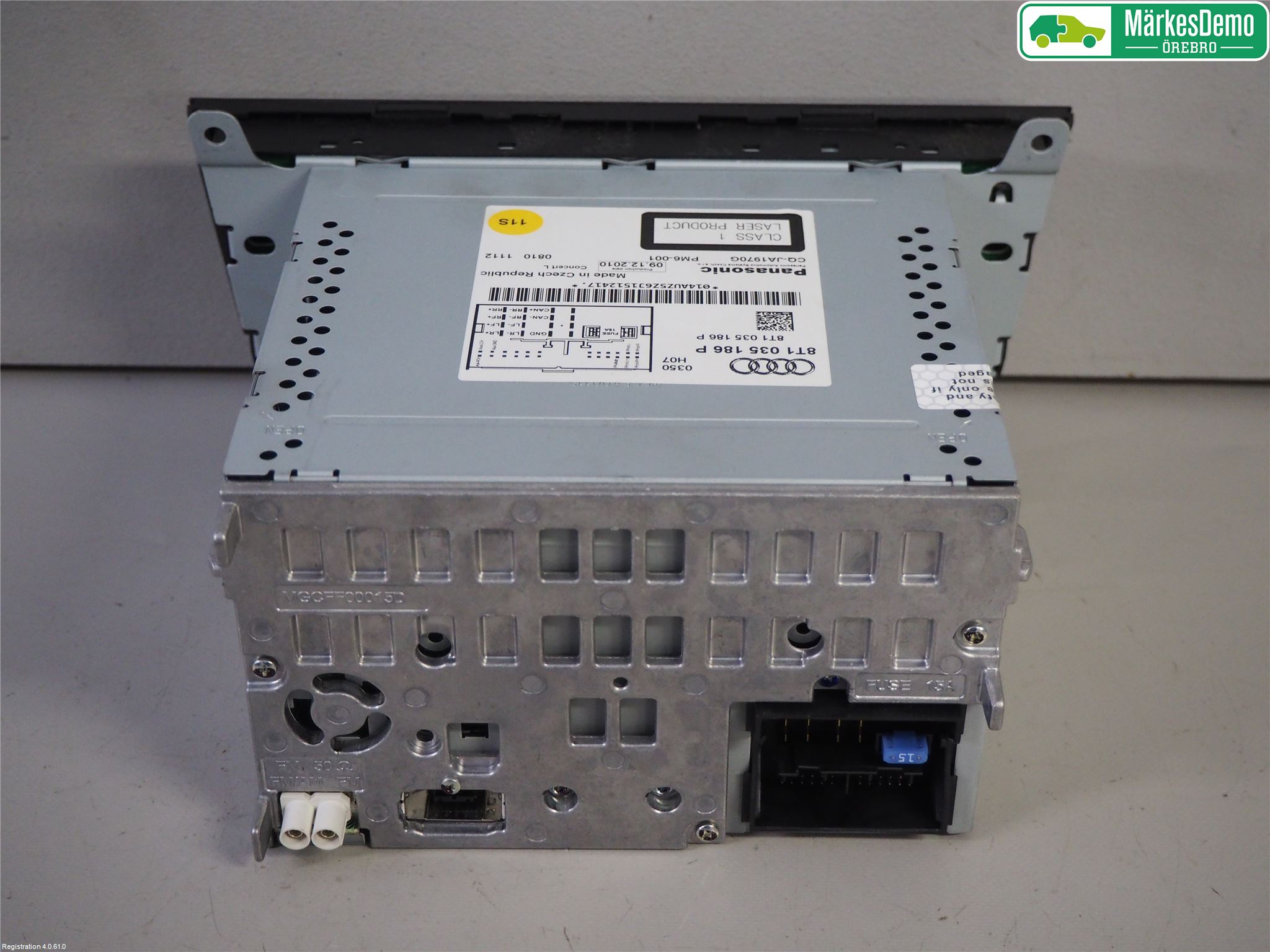Audi A4/S4 08-11 Stereo Radio Med Cd