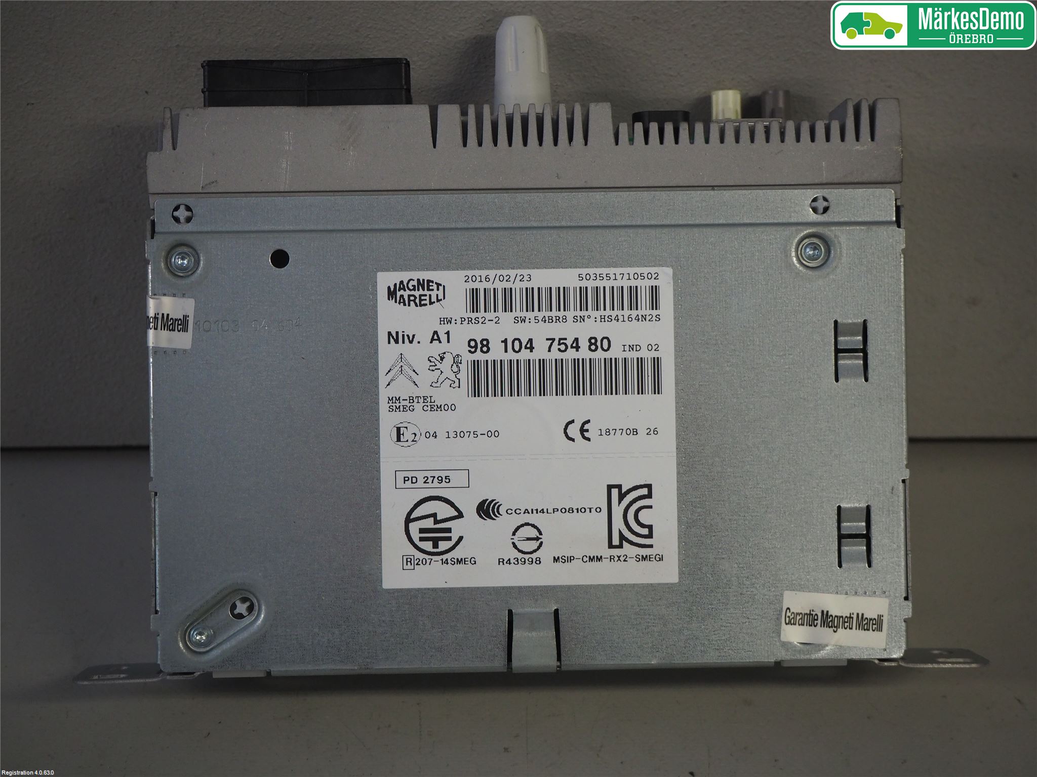Peugeot 308 14-21 Stereo Radio