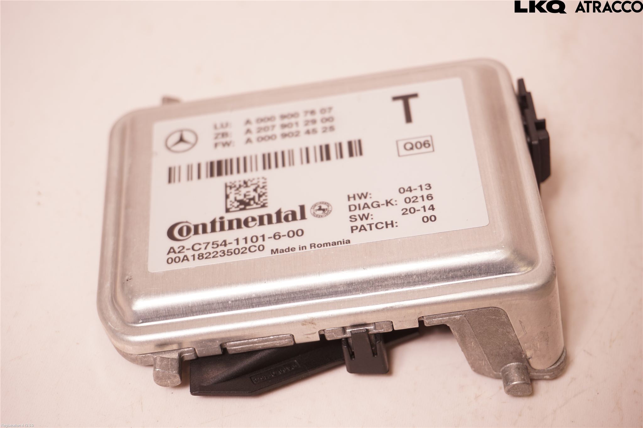 Mercedes-Benz MB CLA-KLASS (C117/X117) 13-19 Sensor Kollisjonsbeskyttelse