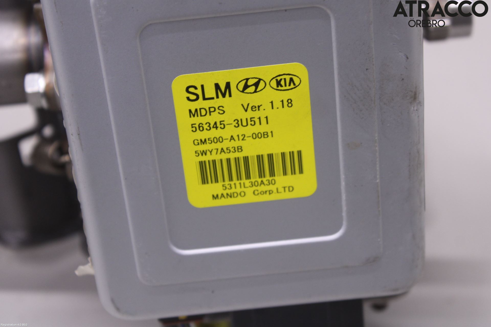 Kia SPORTAGE (SL) 11-15 Rattakselaggregat Innebygd Servo