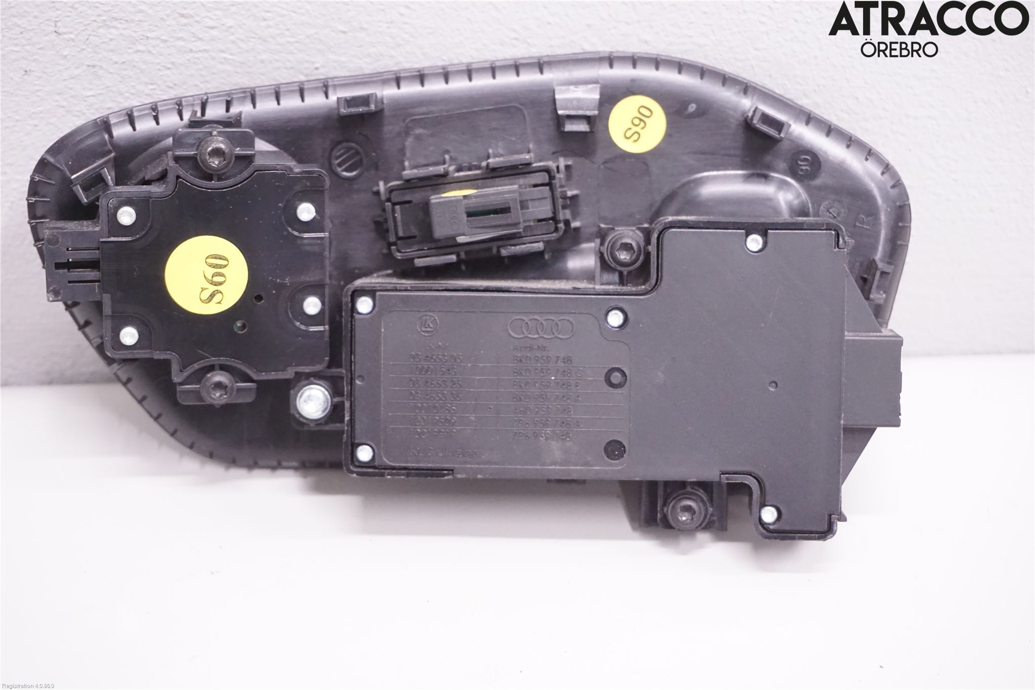 Audi A8/S8 4H 10-17 Bryter Sete Regulering