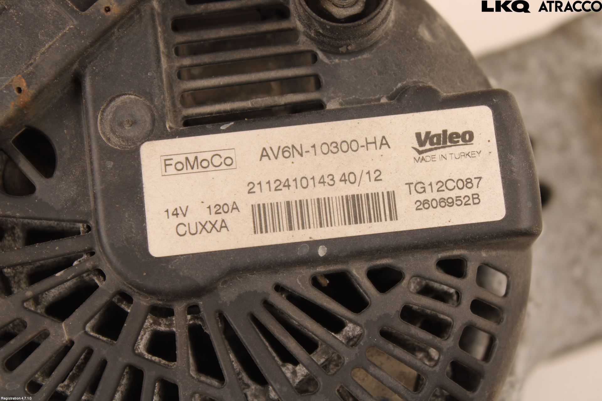 Ford FIESTA 09-12 Dynamo
