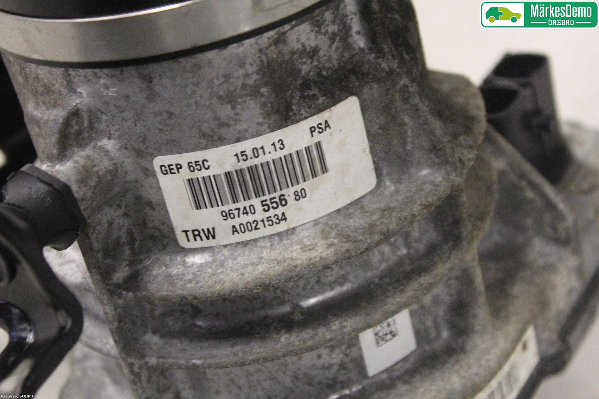Citroen C4 GRAND PICASSO 07-13 Servostyring Eletrisk Pumpe
