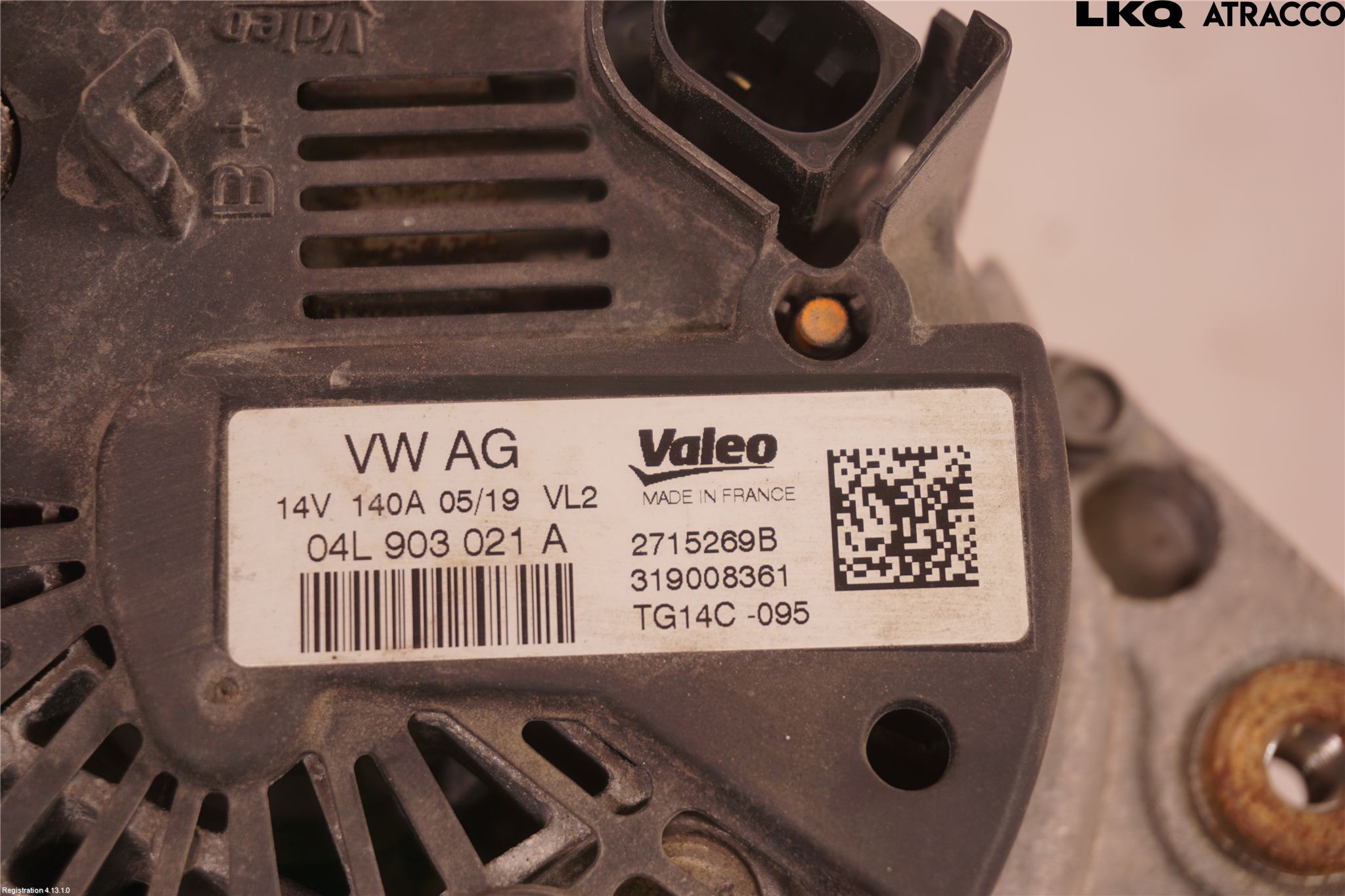 Volkswagen VW CADDY 16-20 Dynamo