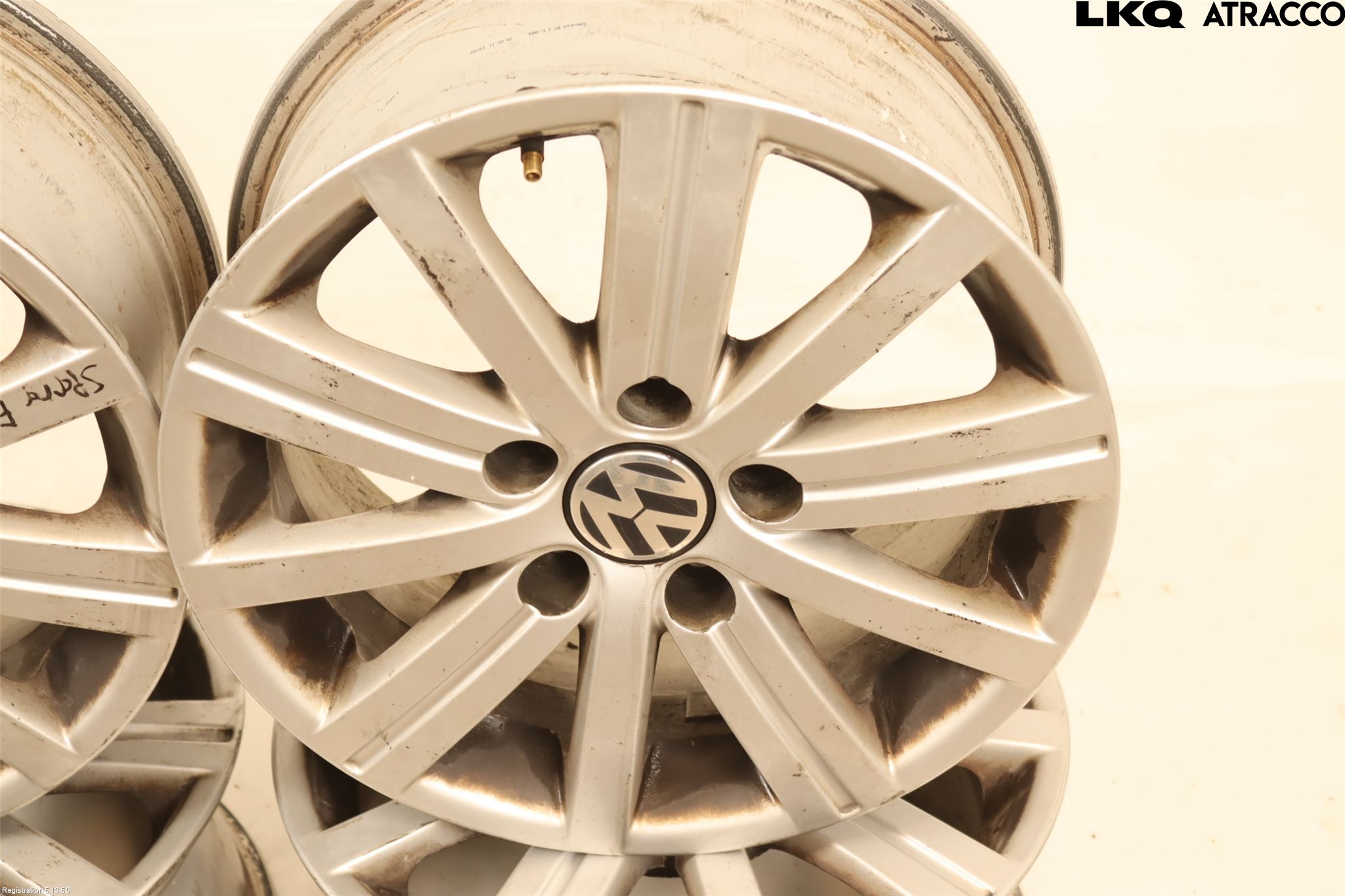 Volkswagen VW GOLF VI 09-13 Felg Aluminium Sett 4Stk