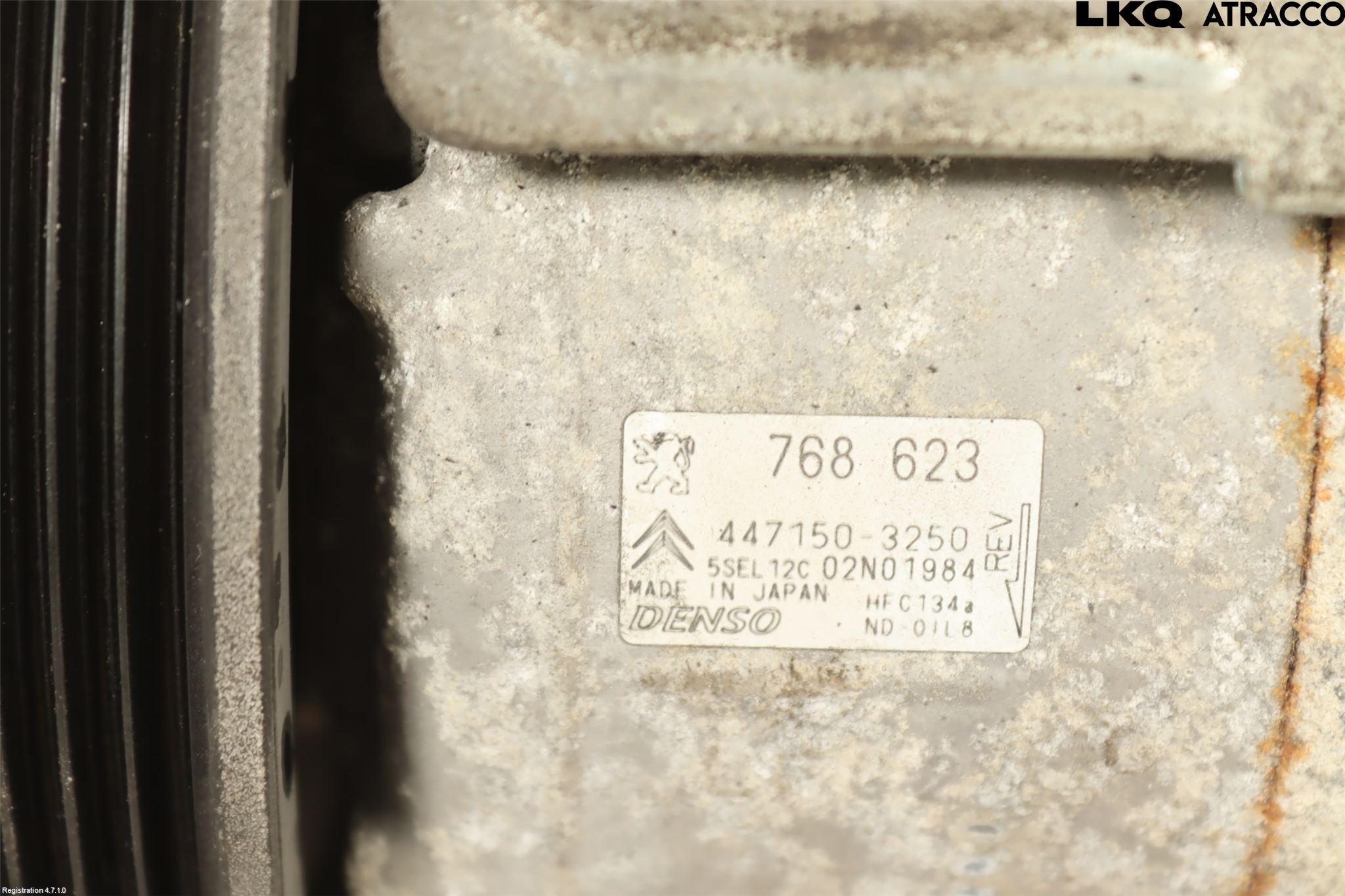 Peugeot 308 08-13 Varme Ac Kompressor
