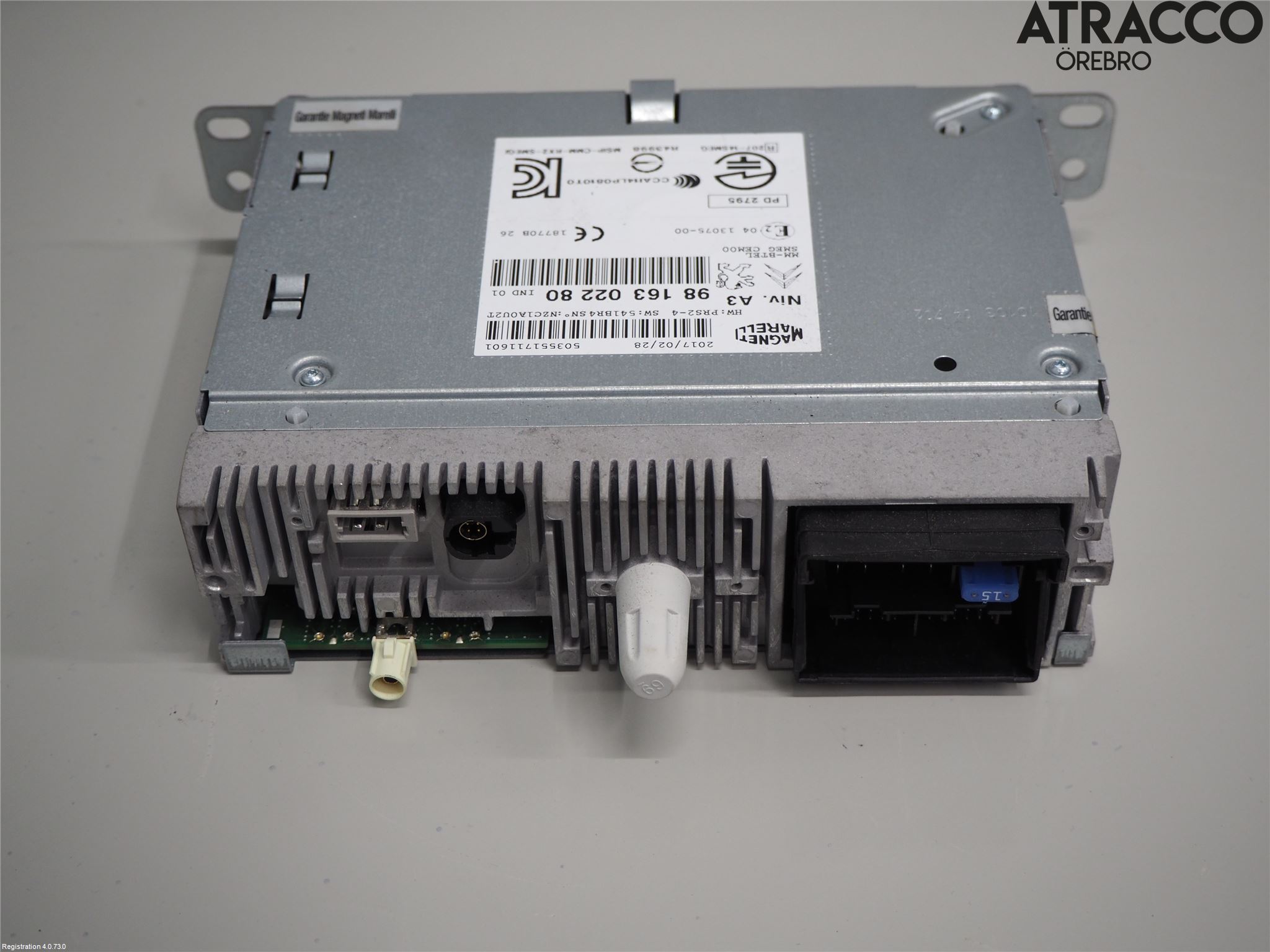 Citroen C4 CACTUS 14-20 Stereo Radio
