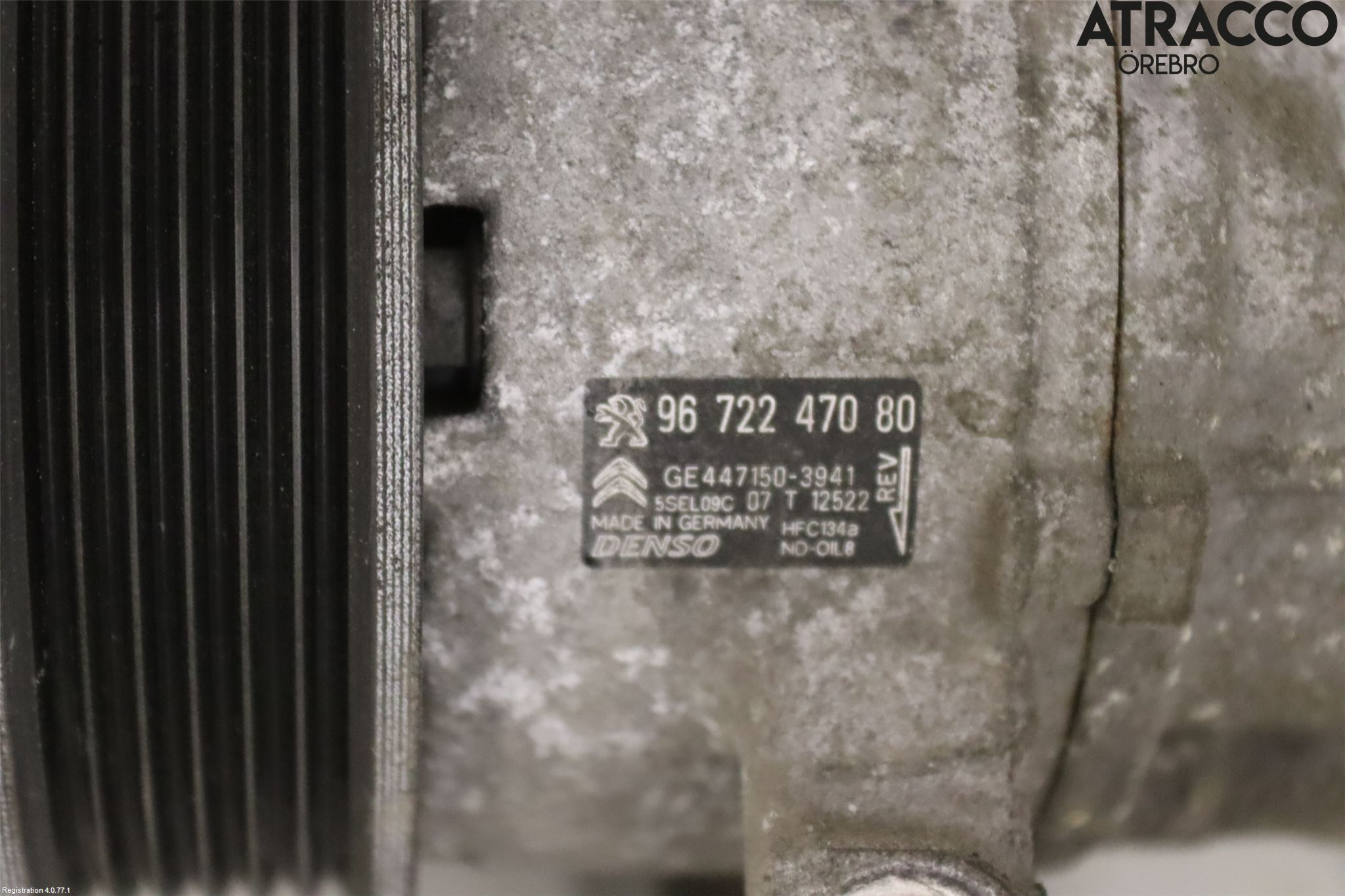 Peugeot PEUGOT 208 16-19 Varme Ac Kompressor
