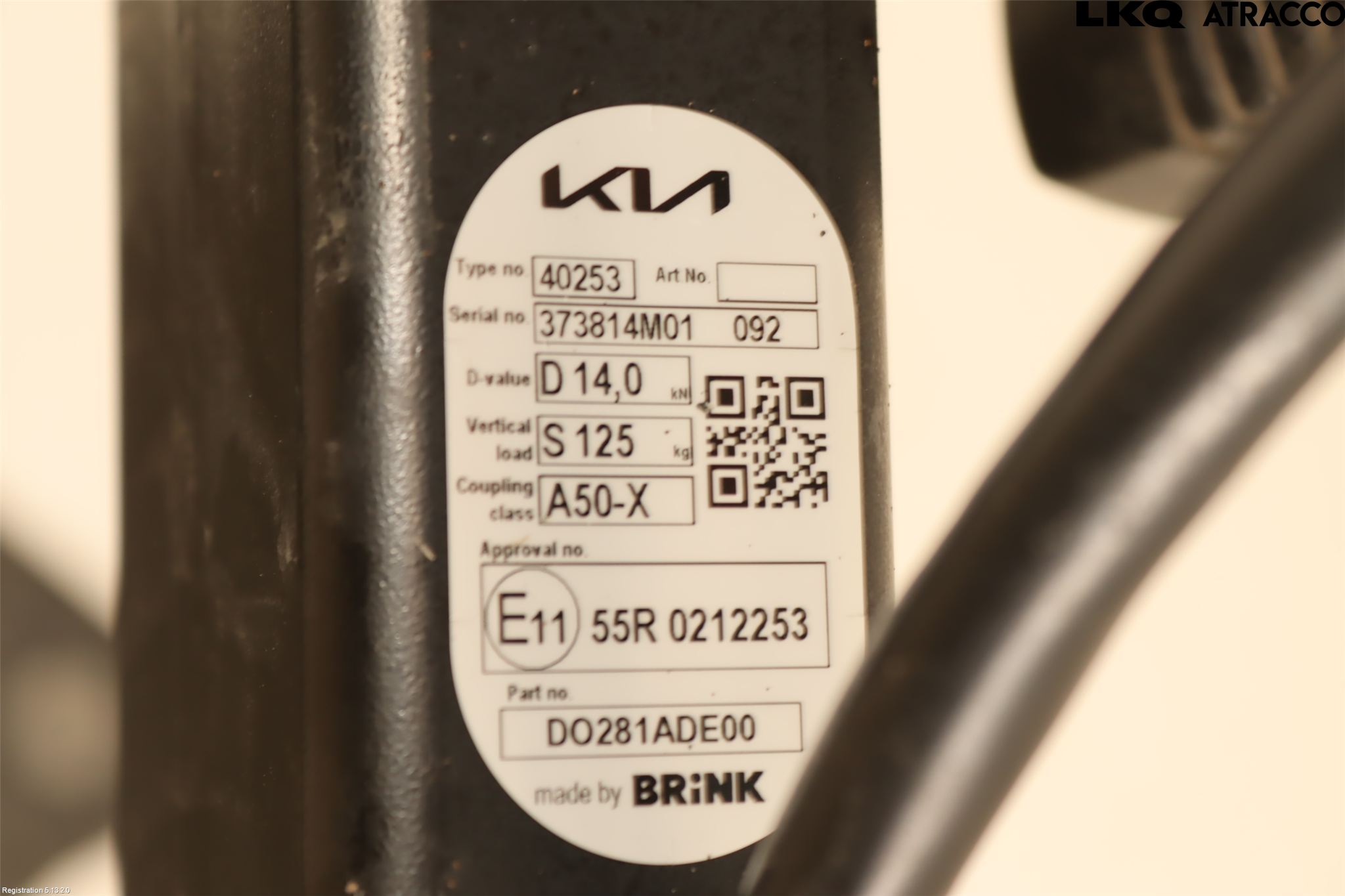 Kia EV9 24- Tilhengerfeste