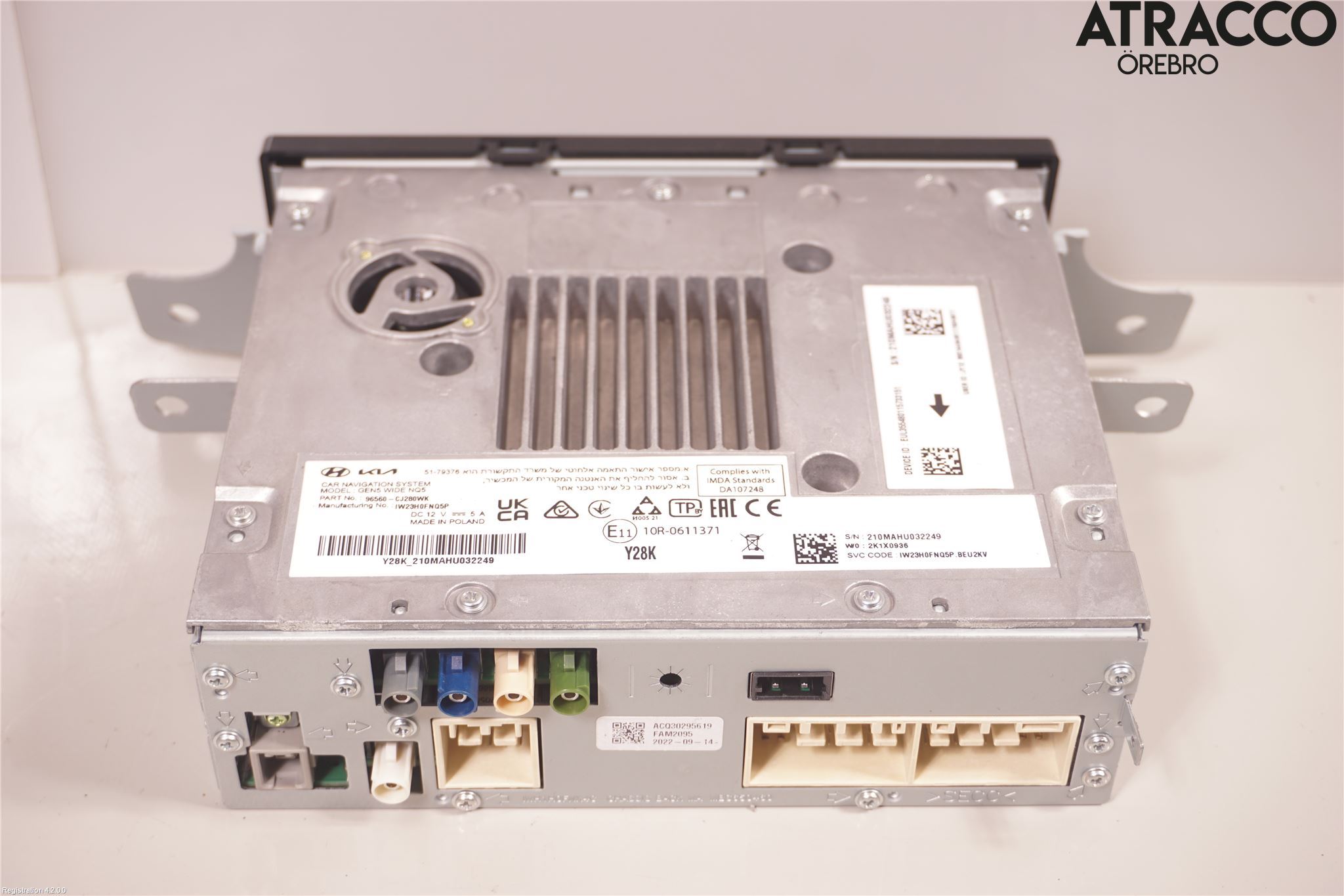 Kia SPORTAGE (NQ5) 22- Kjørecomputer