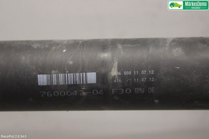 BMW 3 F30/F31/F80 12-19 Mellomaksel Kompl